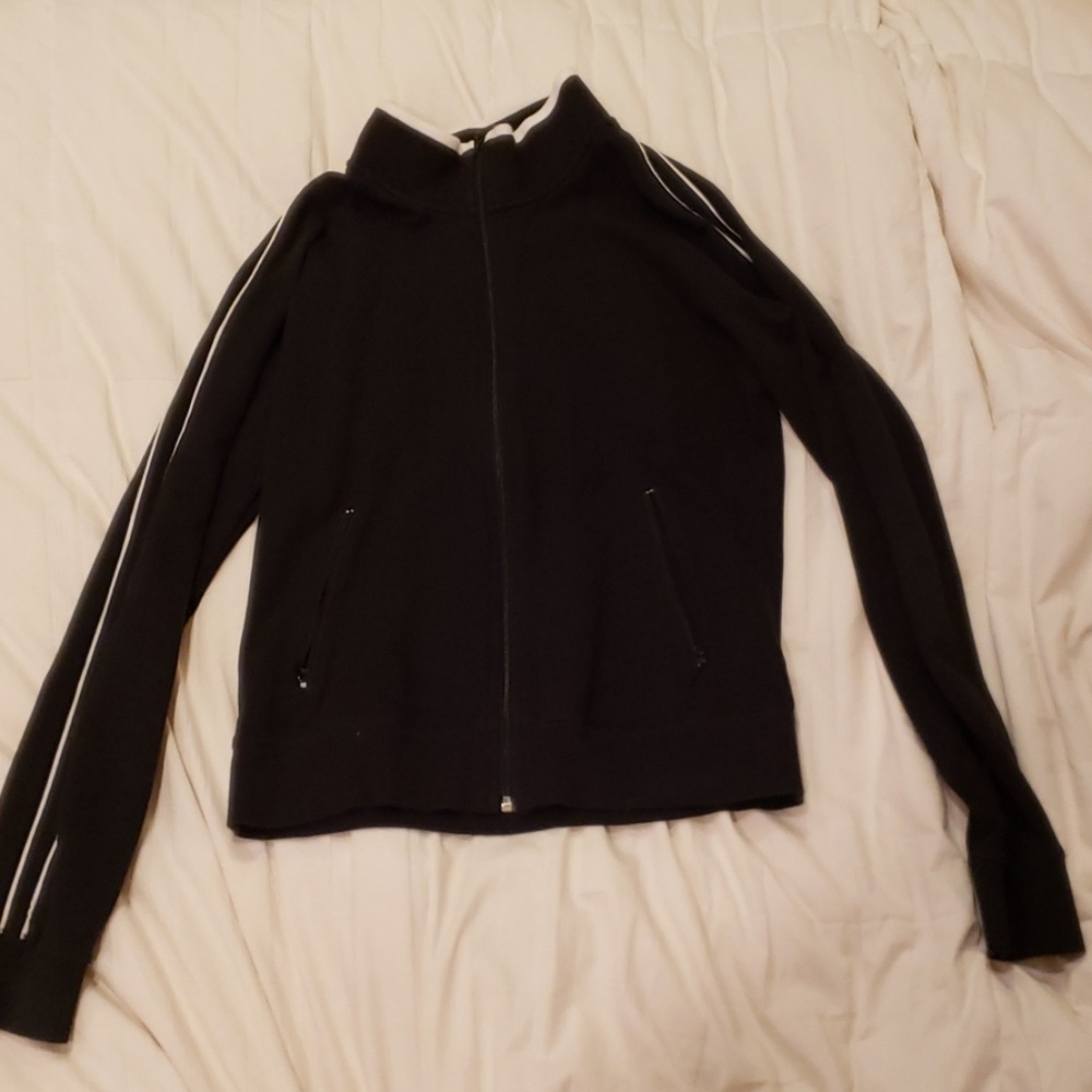 Kids Black Track Jacket